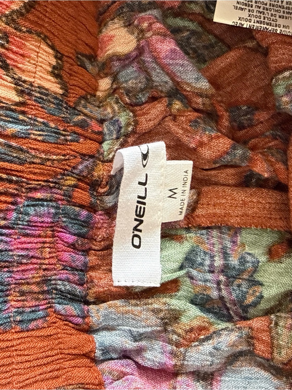 O'Neill Rust Orange Floral pants